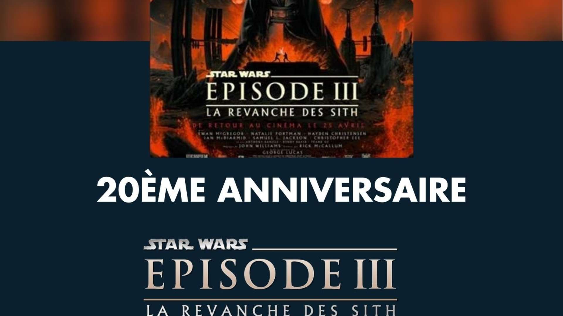 Séance unique : Star Wars III La revanche des Sith | Le Prog