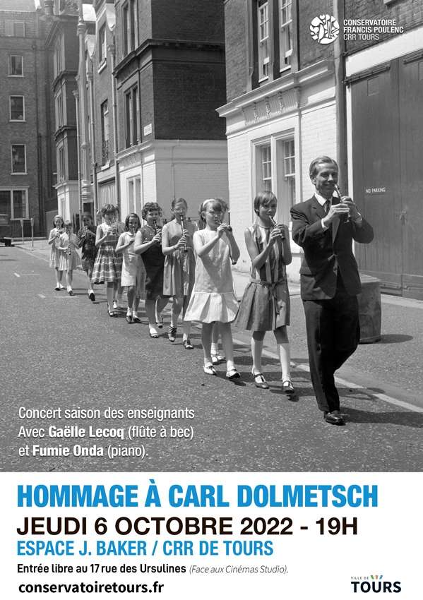 Hommage à Carl Dolmetsch CRR Tours