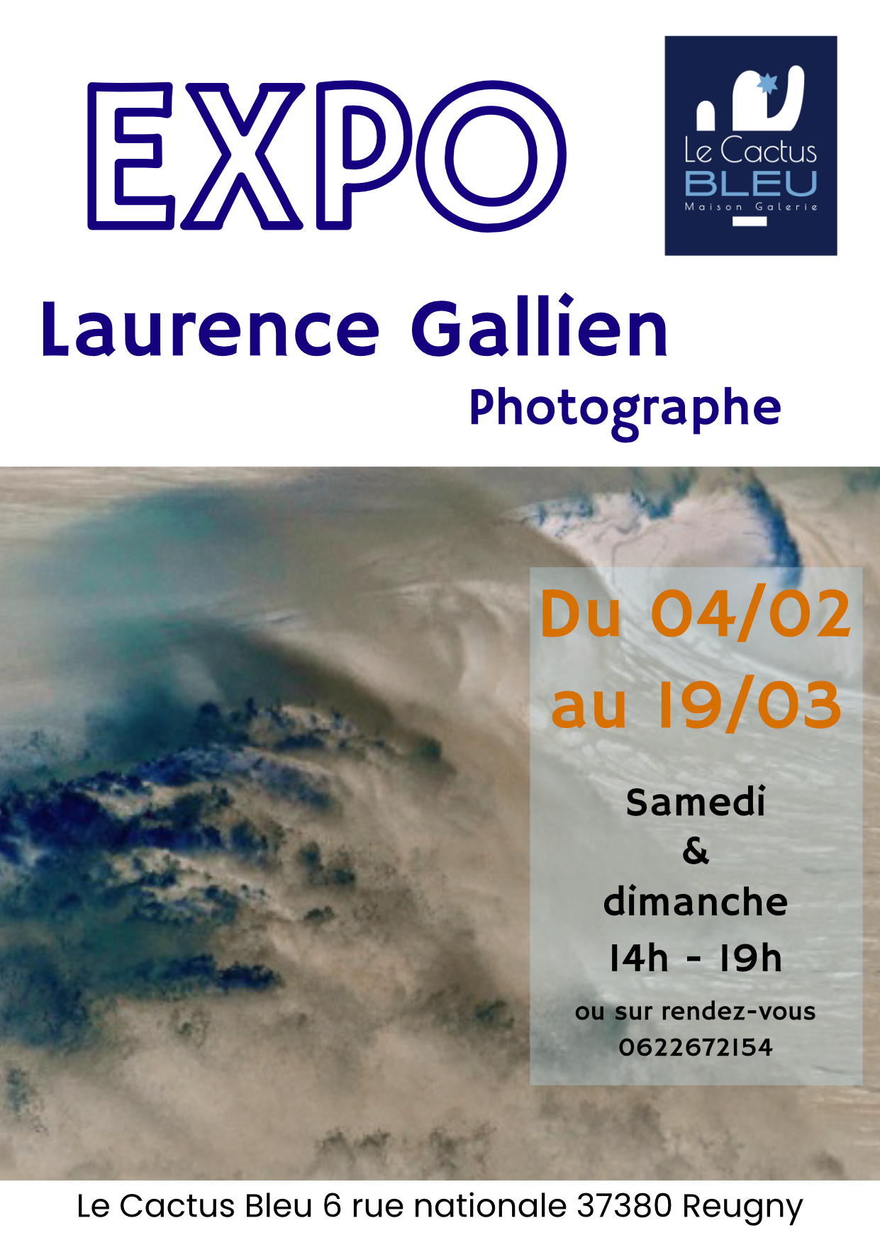 Exposition de la photographe Laurence Gallien en février et mars
