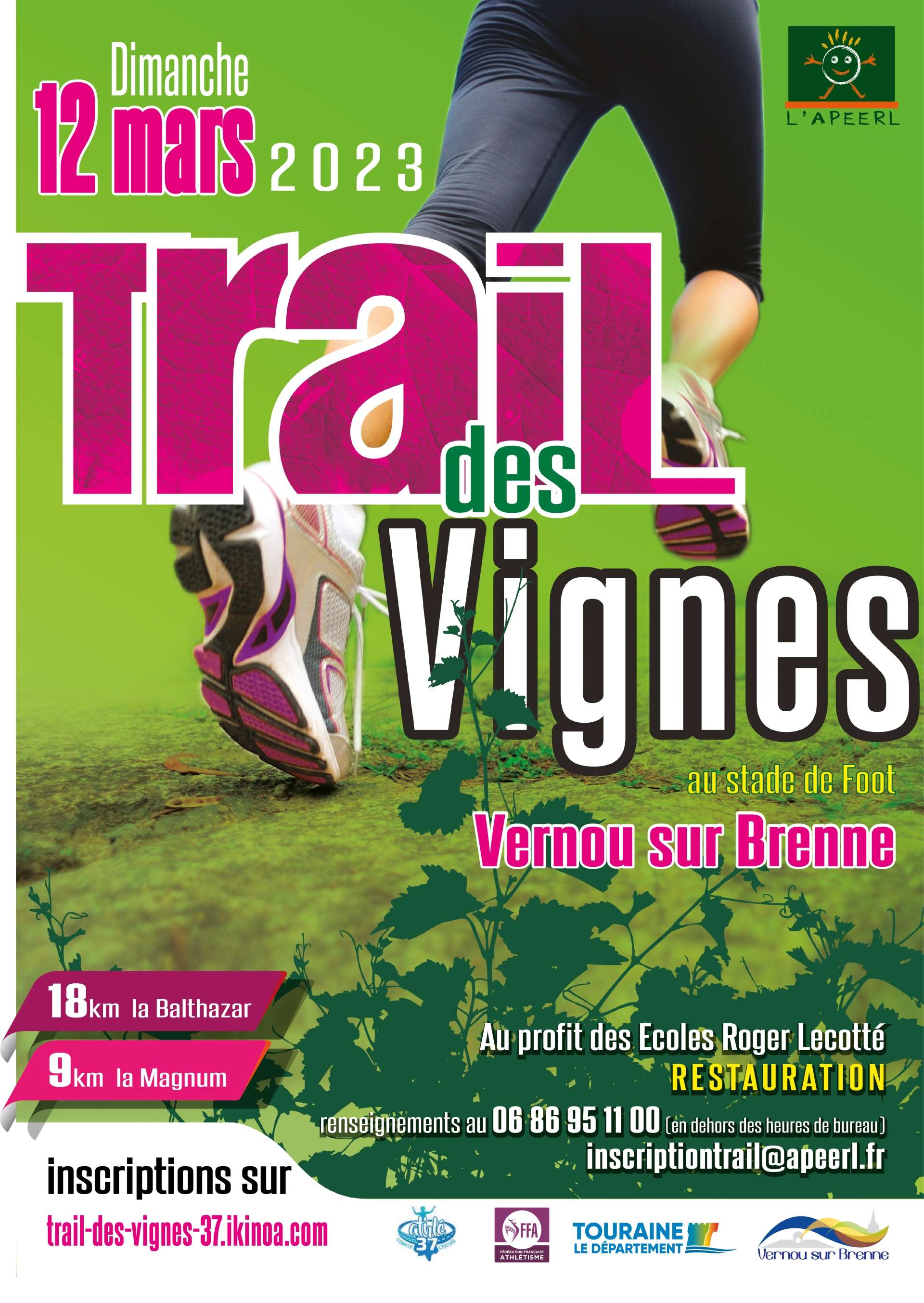 Affiche Trail des vignes