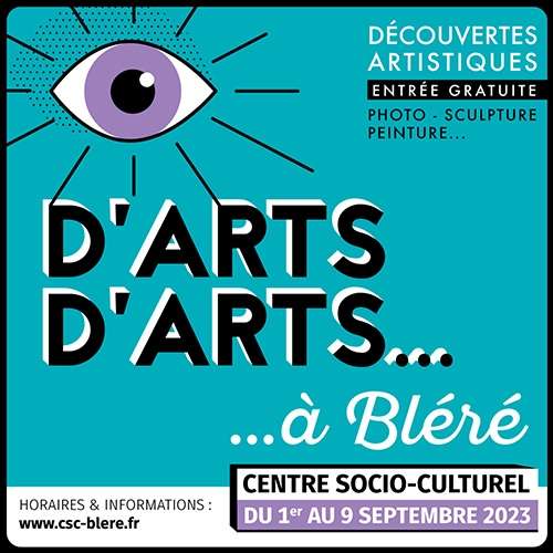 Affiche D'arts d'arts à Bléré