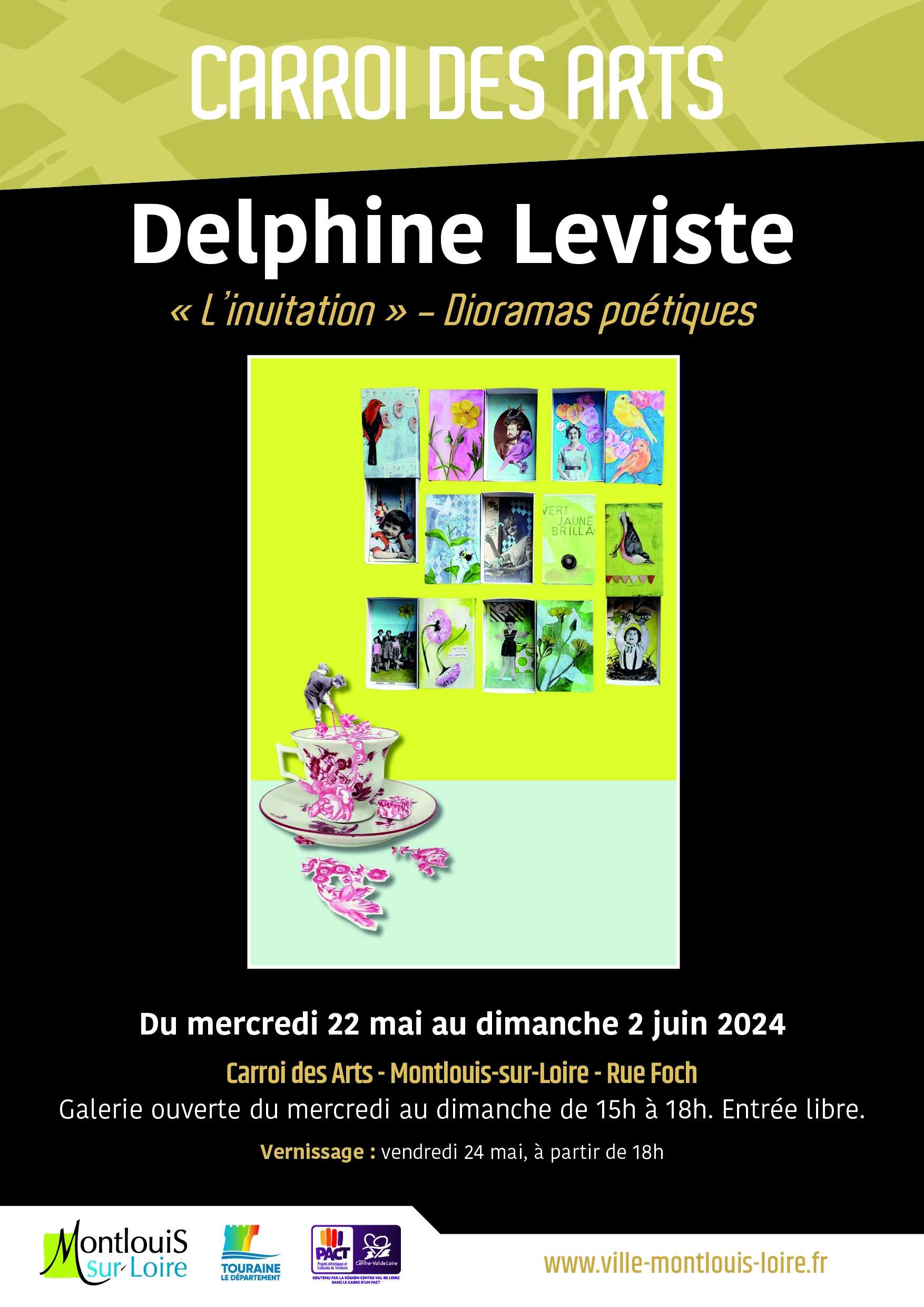 Exposition de Delphine LEVISTE