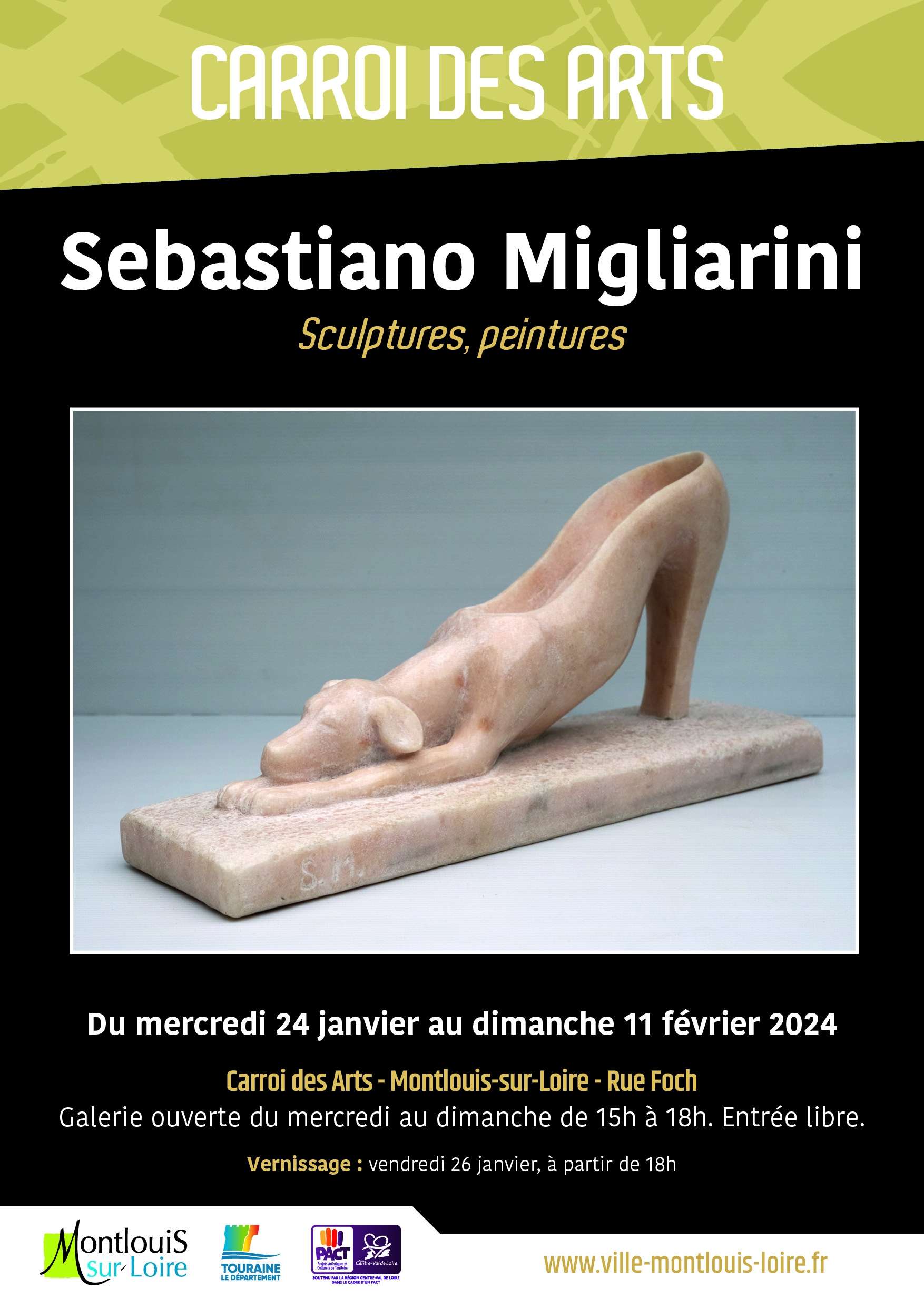 Exposition de Sébastiano MIGLIARINI