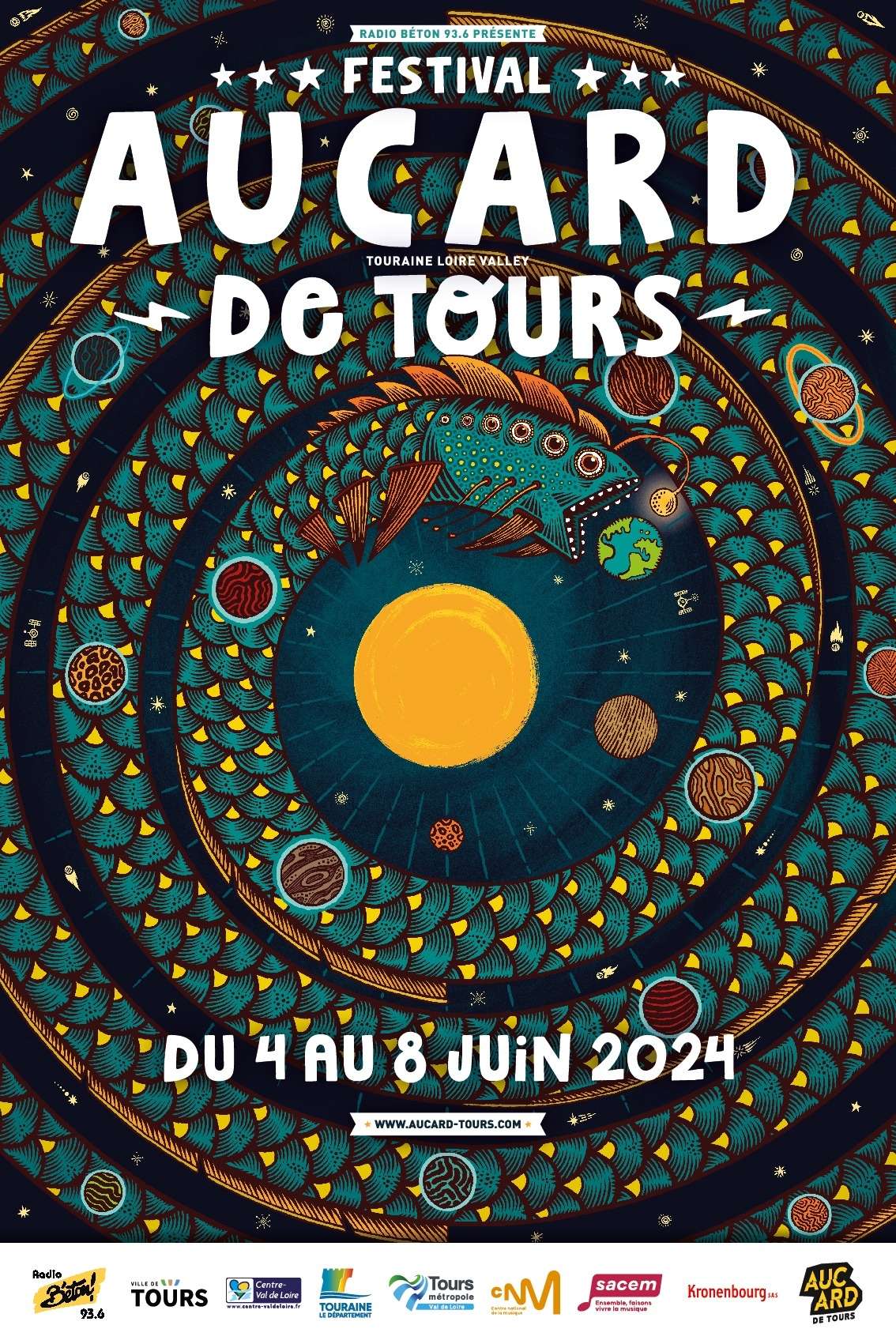 Affiche Aucard de Tours 2024