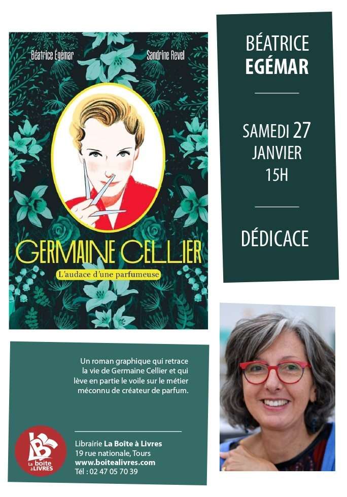 DÉDICACE avec BEATRICE EGEMAR