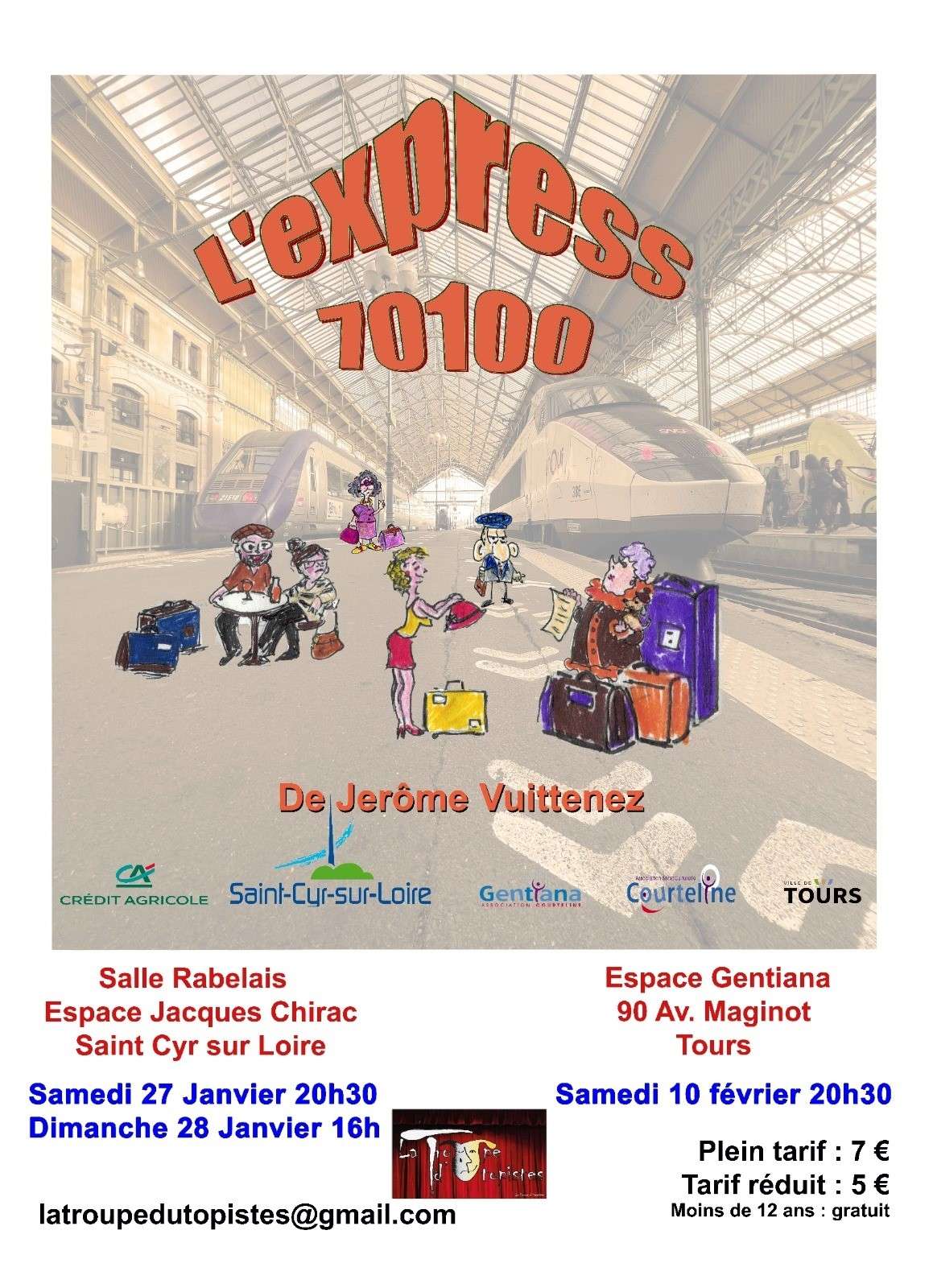 Piece de théâtre - L'Express 70100