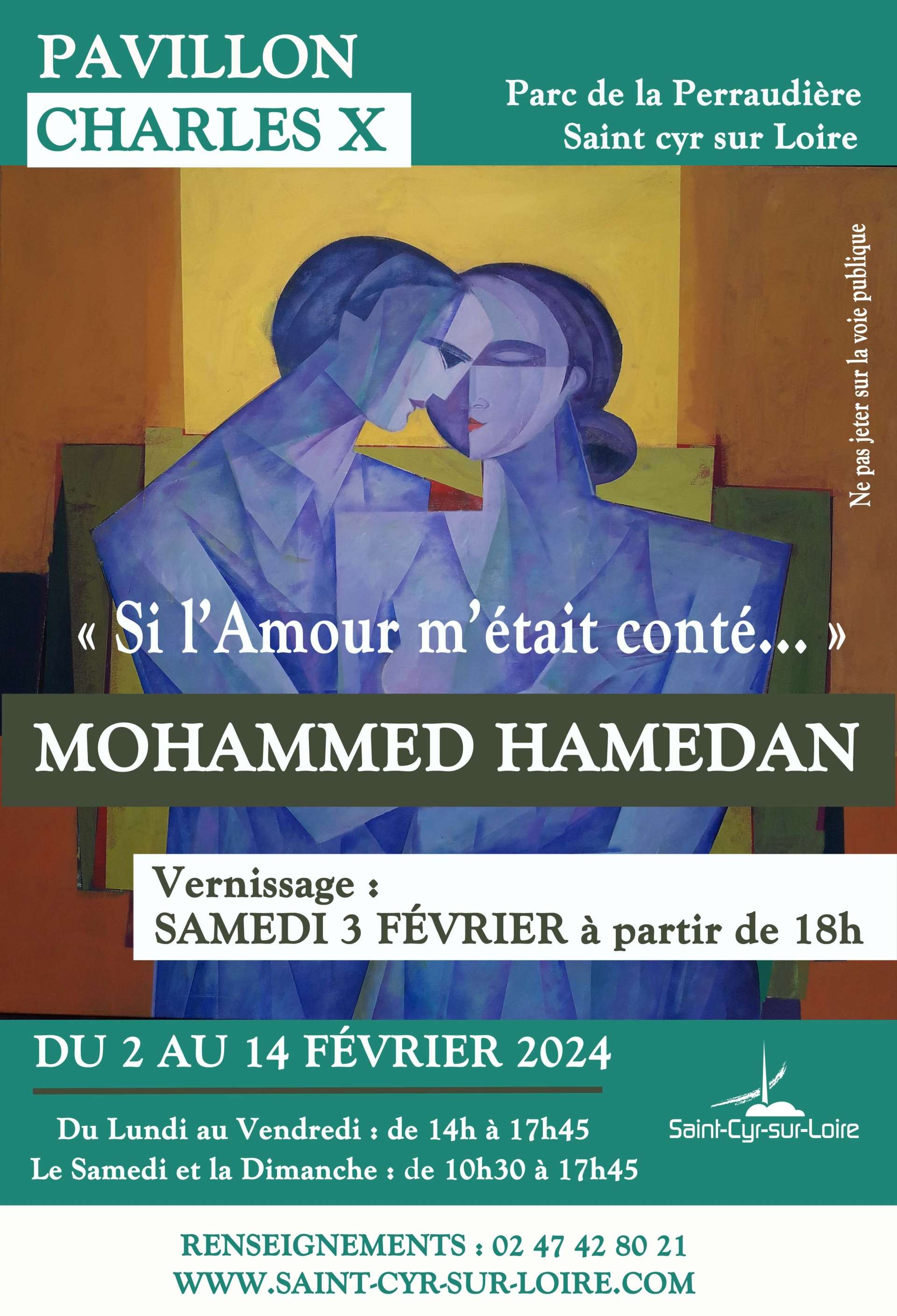 Exposition "Si l'amour m'était conté..." par Mohammed Hamedan