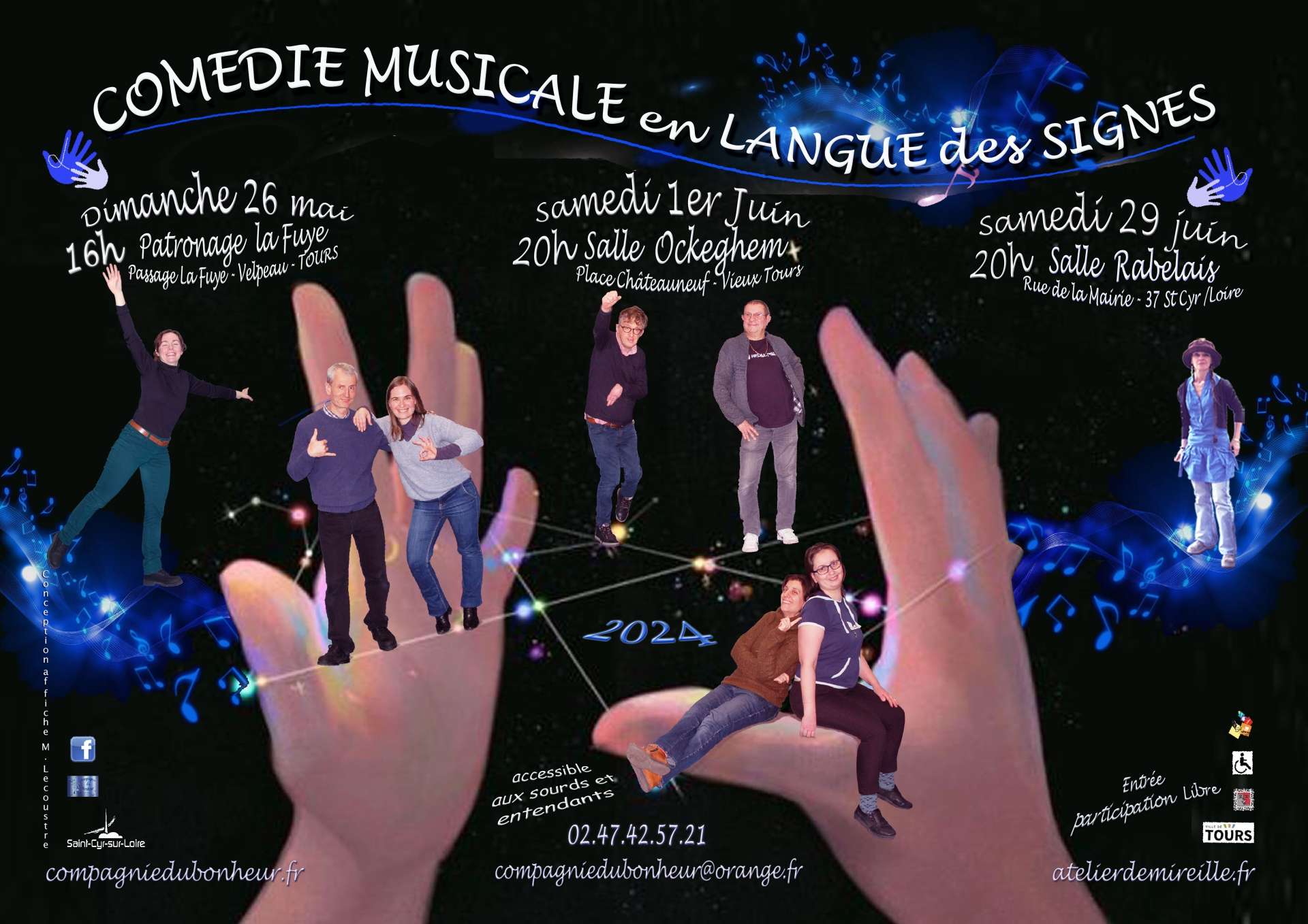 Comédie musicale en Langue des Signes Française (LSF) 