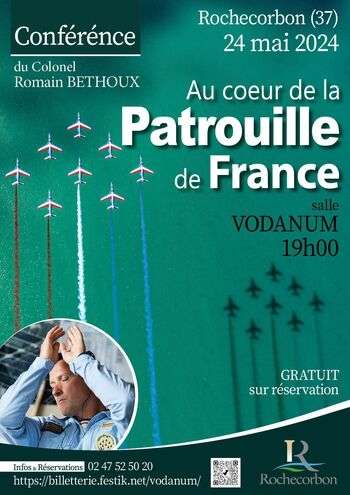 Conférence "Au coeur de la Patrouille de France"