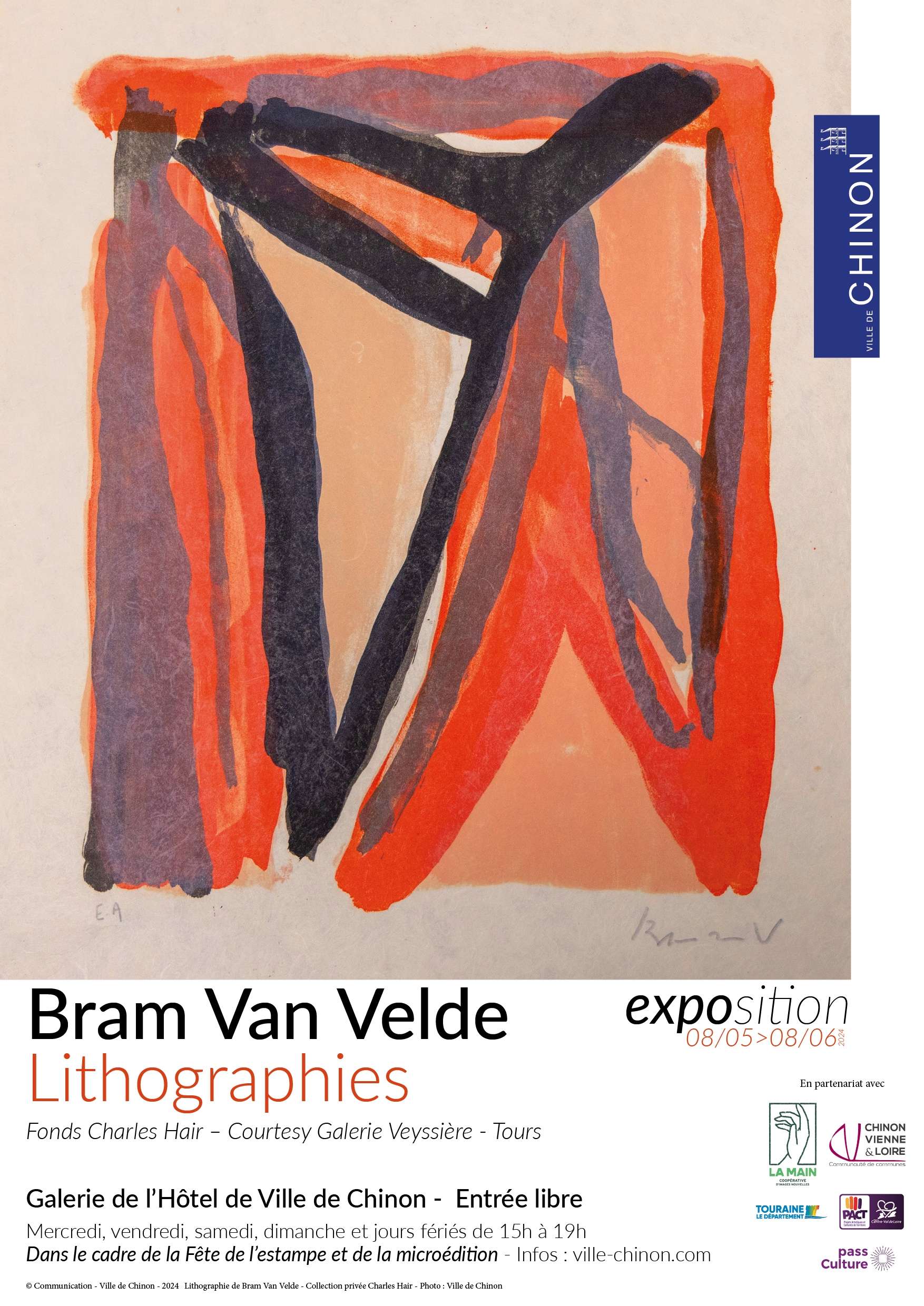 Estampe de Bram Van Velde