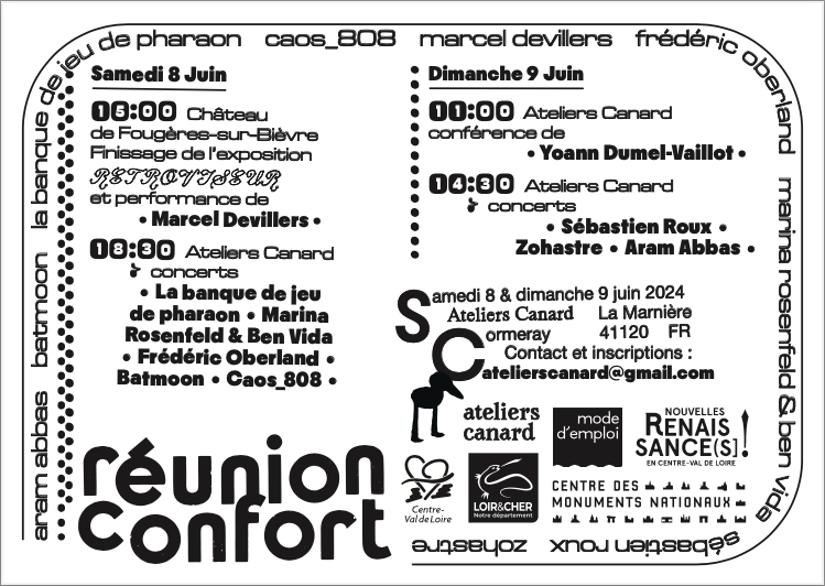 Festival "Réunion Confort" — Ateliers canard
