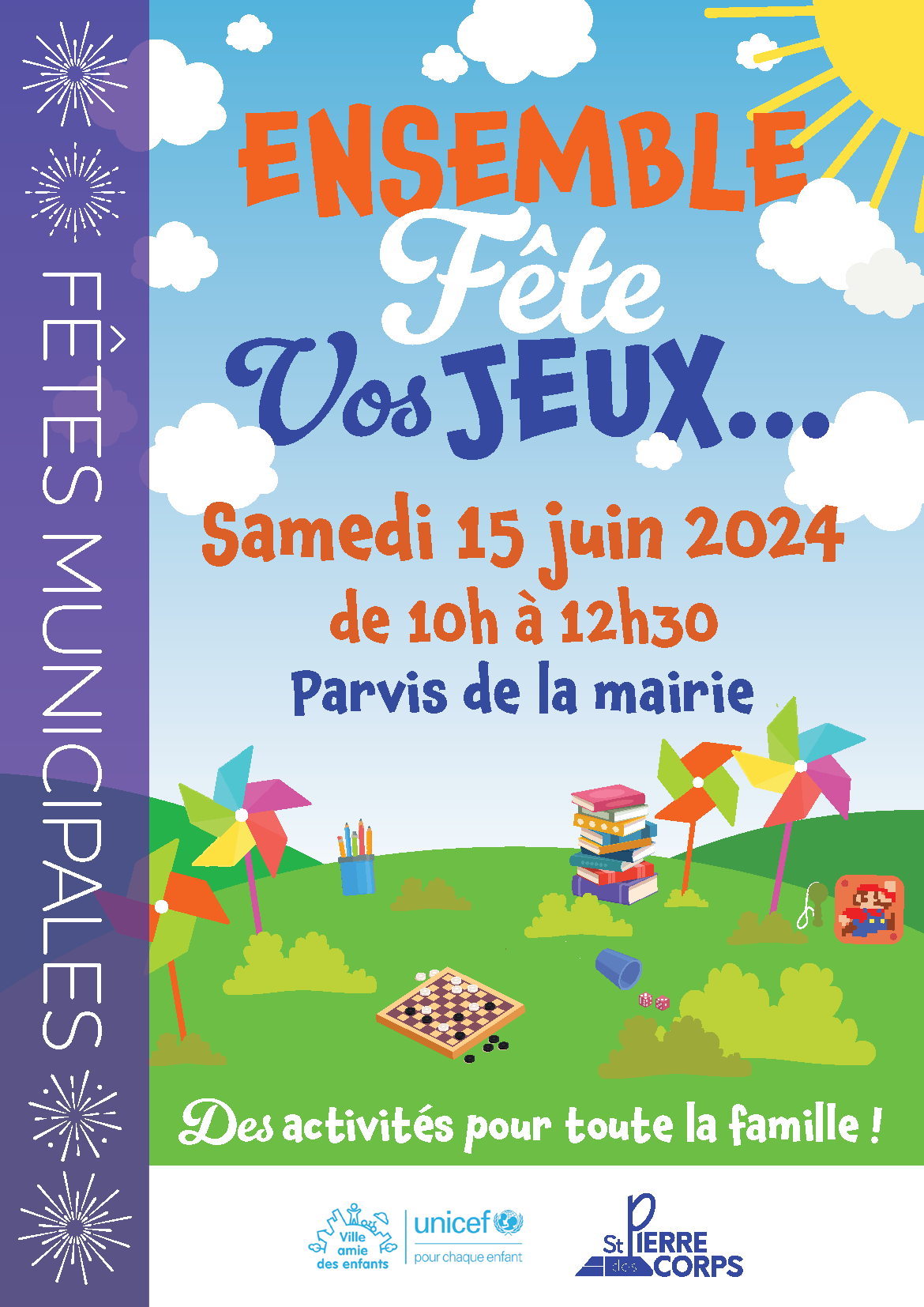 Ensemble fête vos jeux