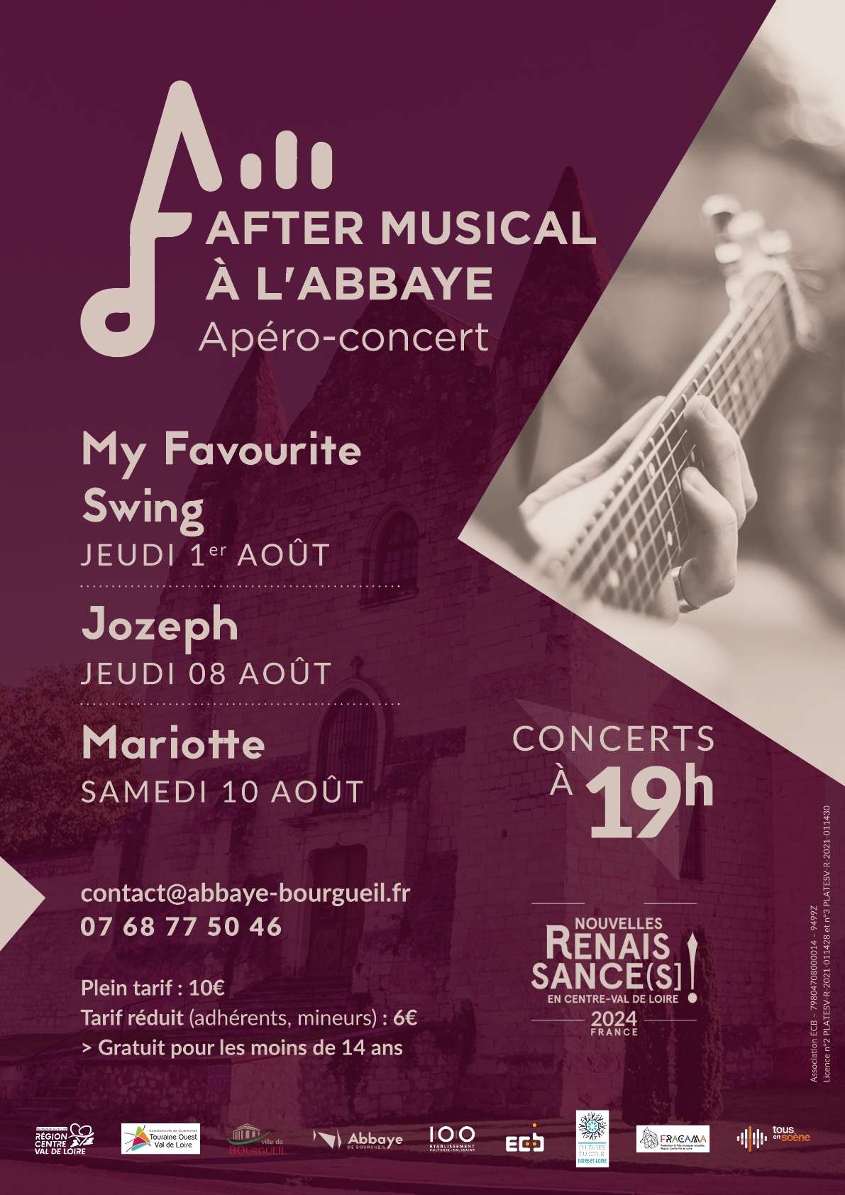After Musical à l'Abbaye août 2024