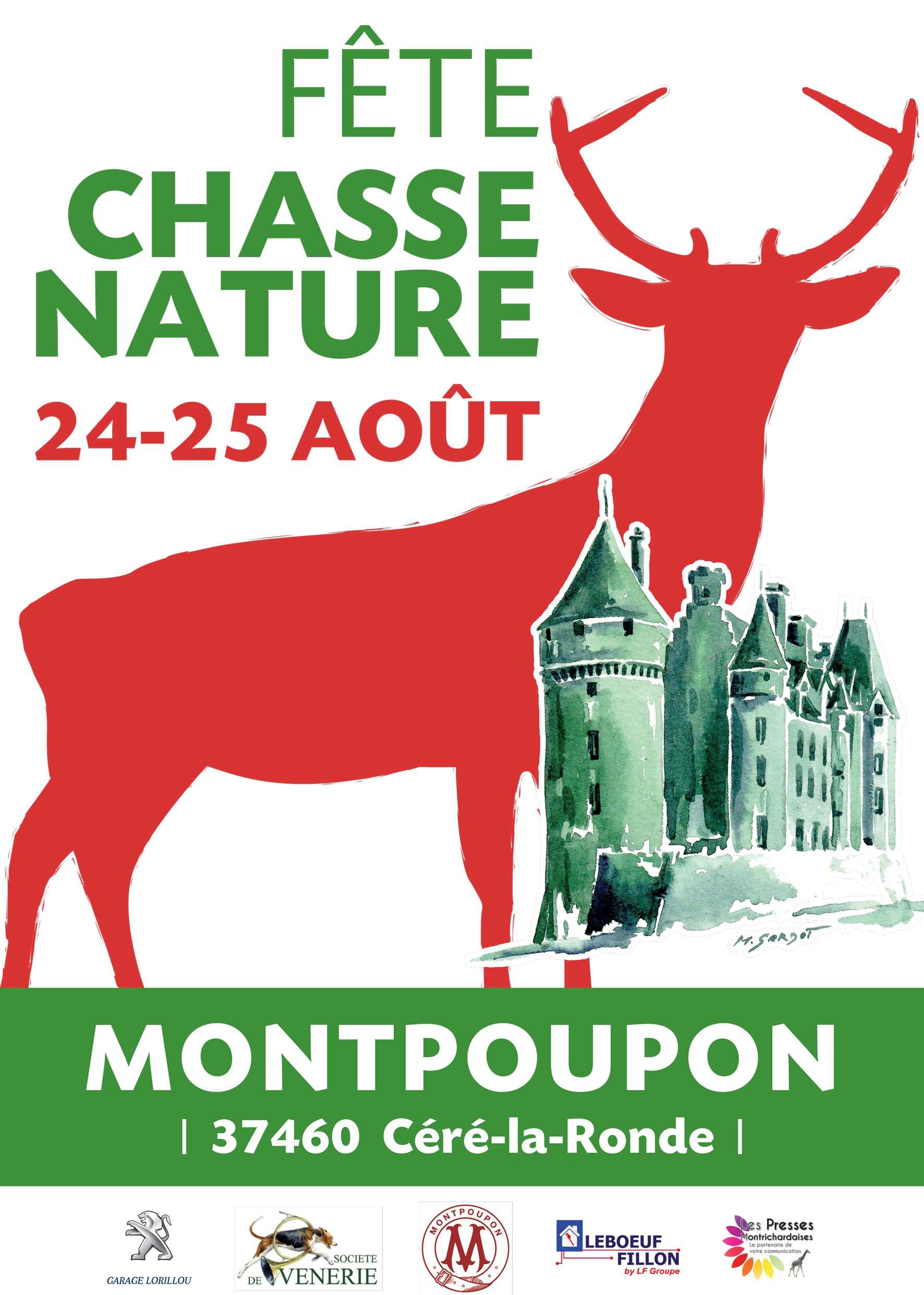 La fête de la chasse et de la nature au Château de Montpoupon