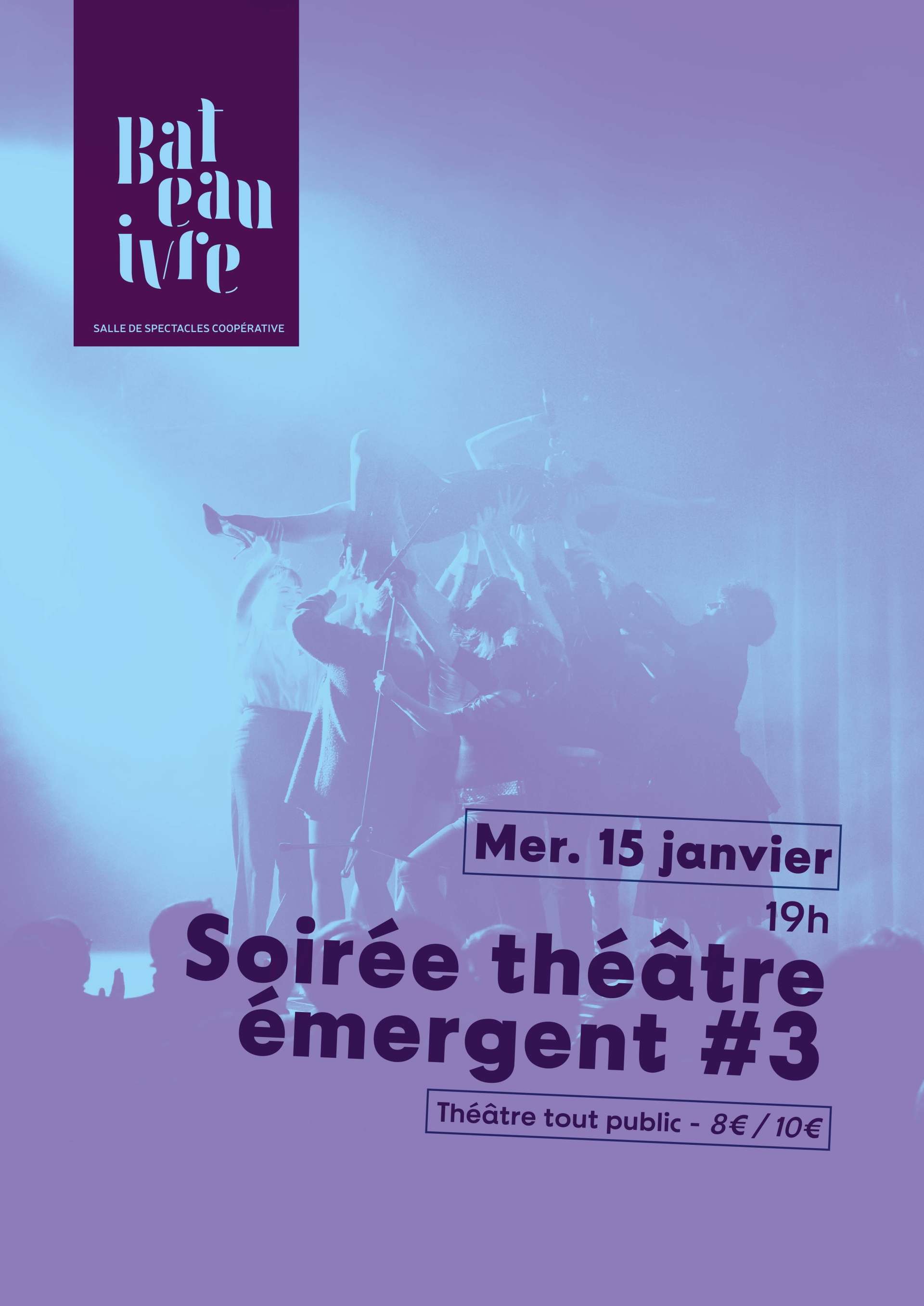 affiche theatre emergent