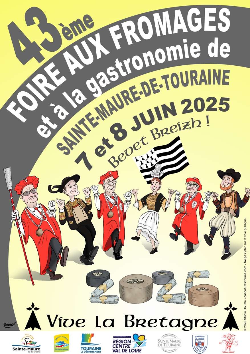 Affiche Foire aux Fromages 2025