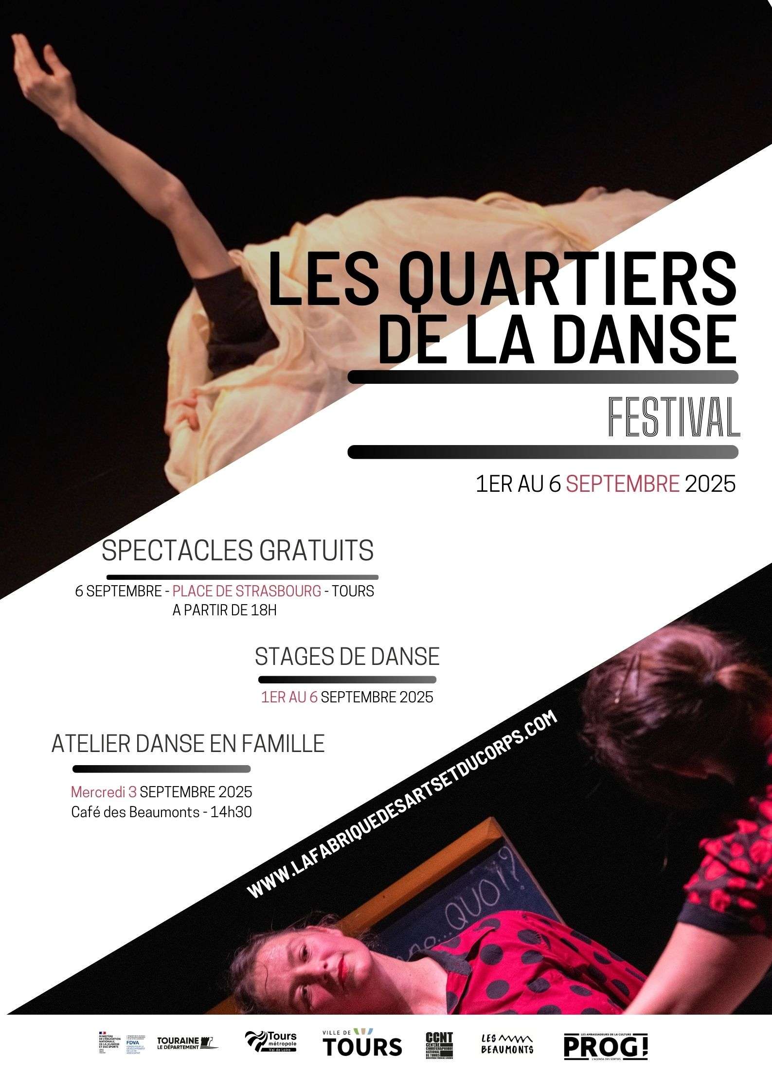 Affiche avec photos spectacles