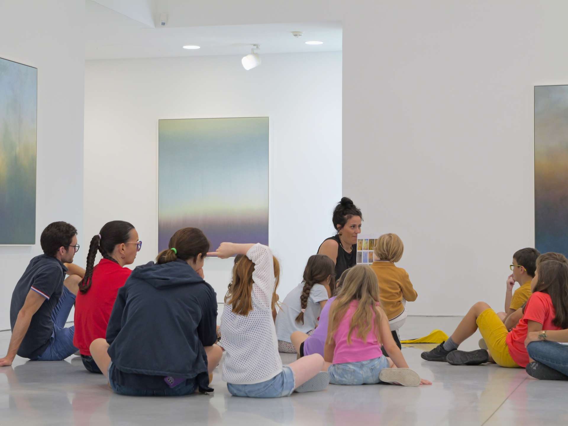 une éclaircie à la verticale