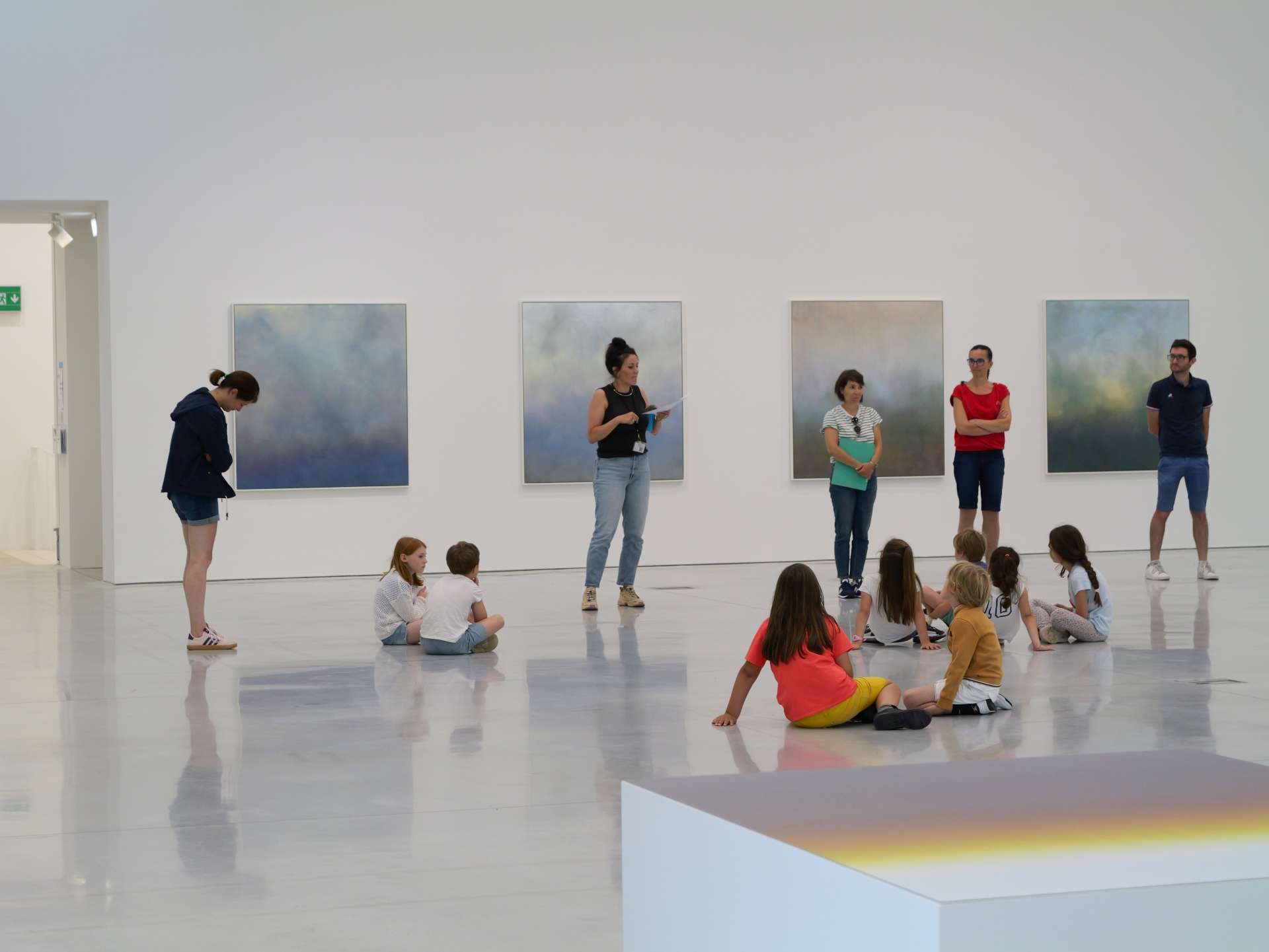 une éclaircie à la verticale