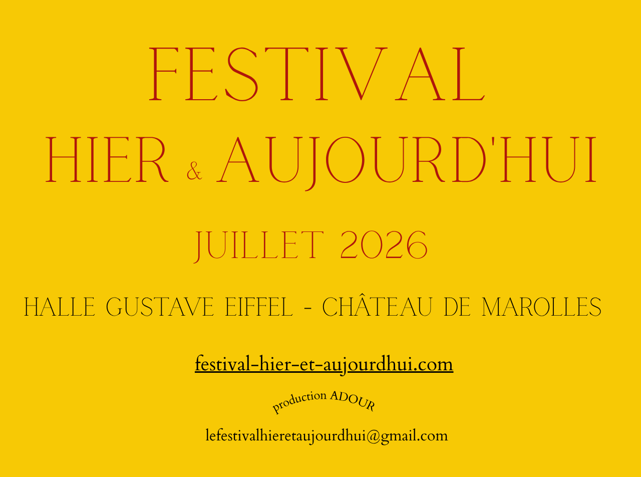 Festival Hier et Aujourd'hui