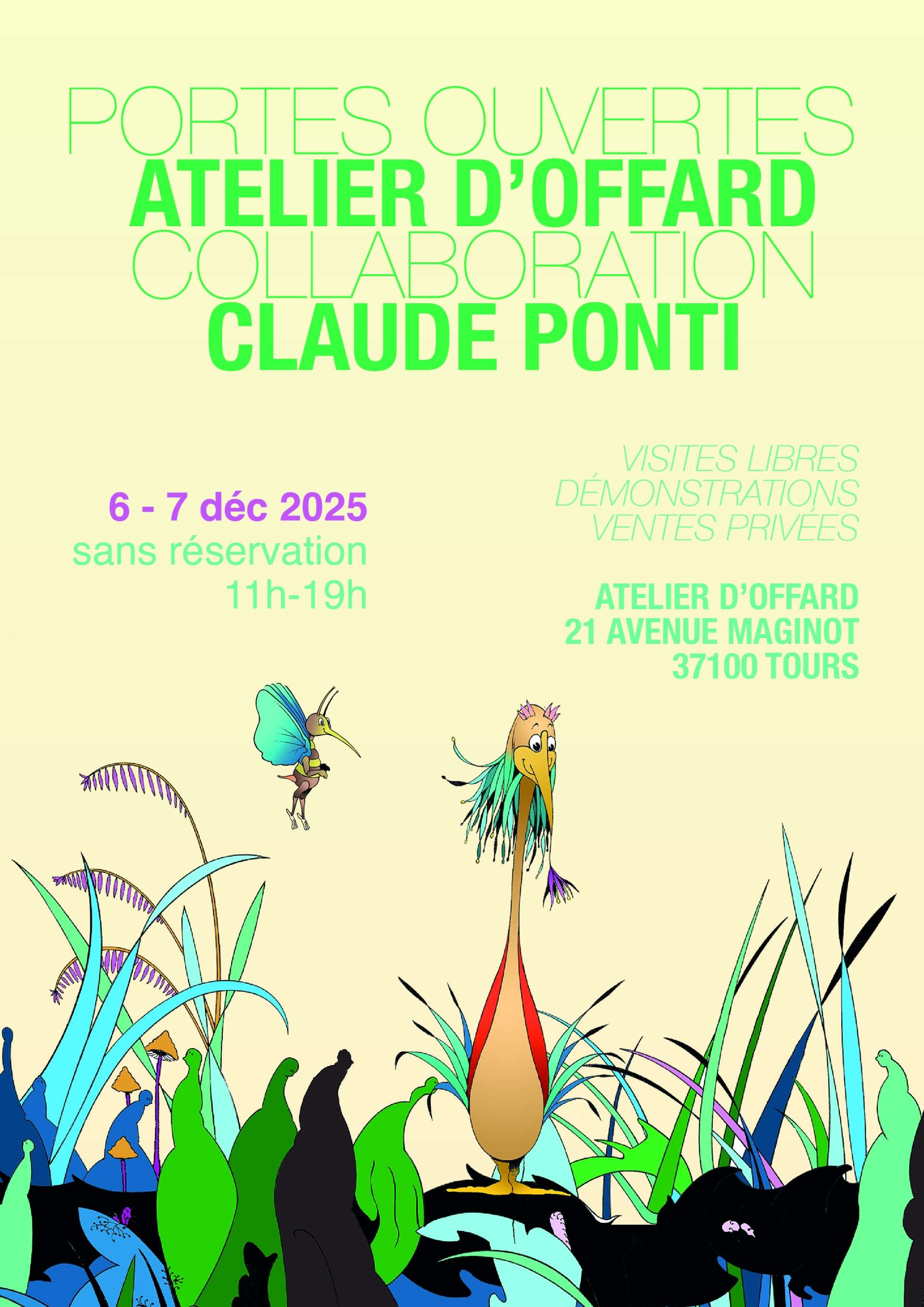 Atelier d'Offard et Claude Ponti