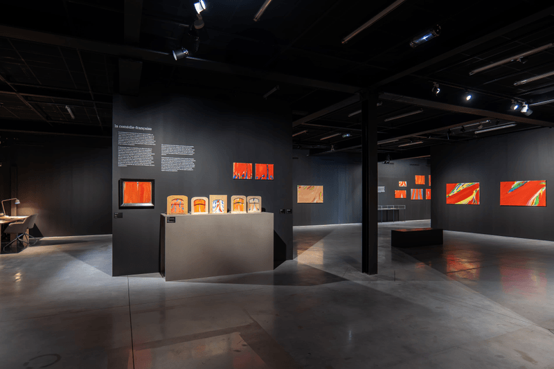 La peinture en scène