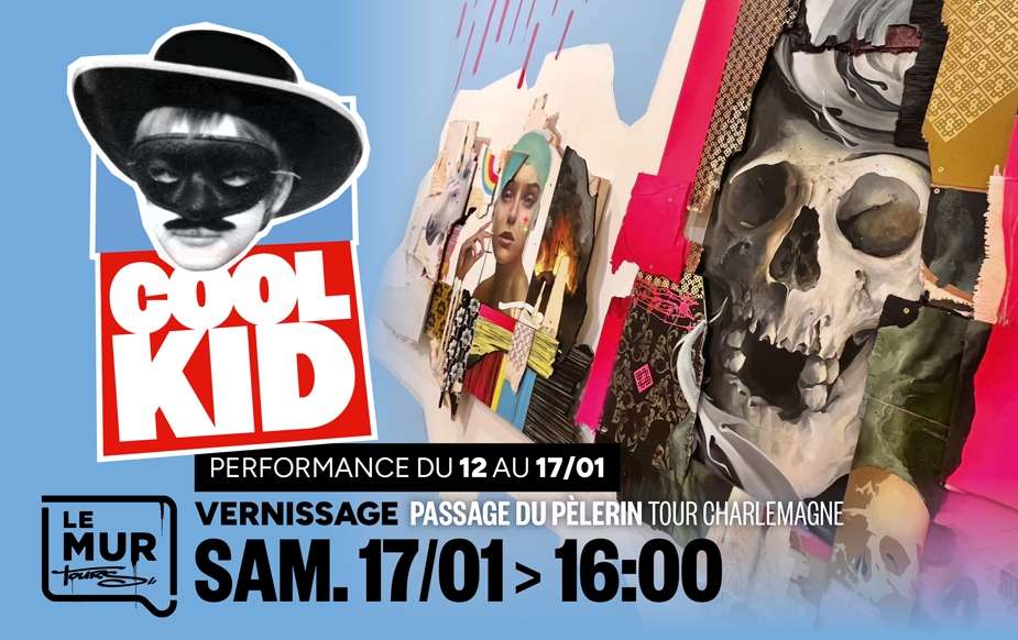 fresque de COOL KID du 12 au 17 janvier