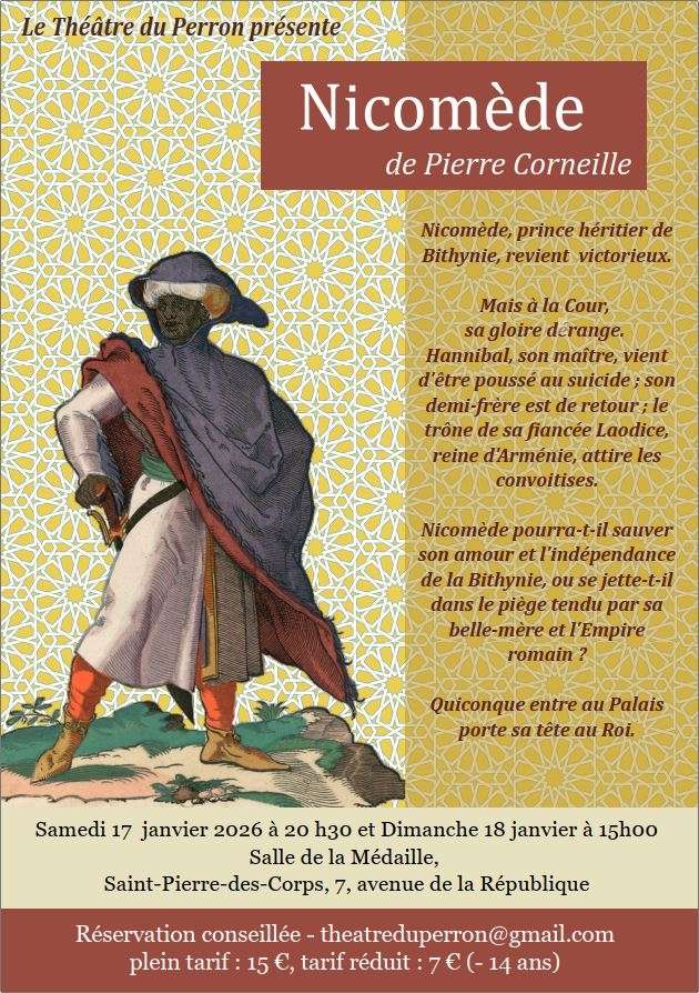 pièce de Corneille sur les jeux de pouvoir