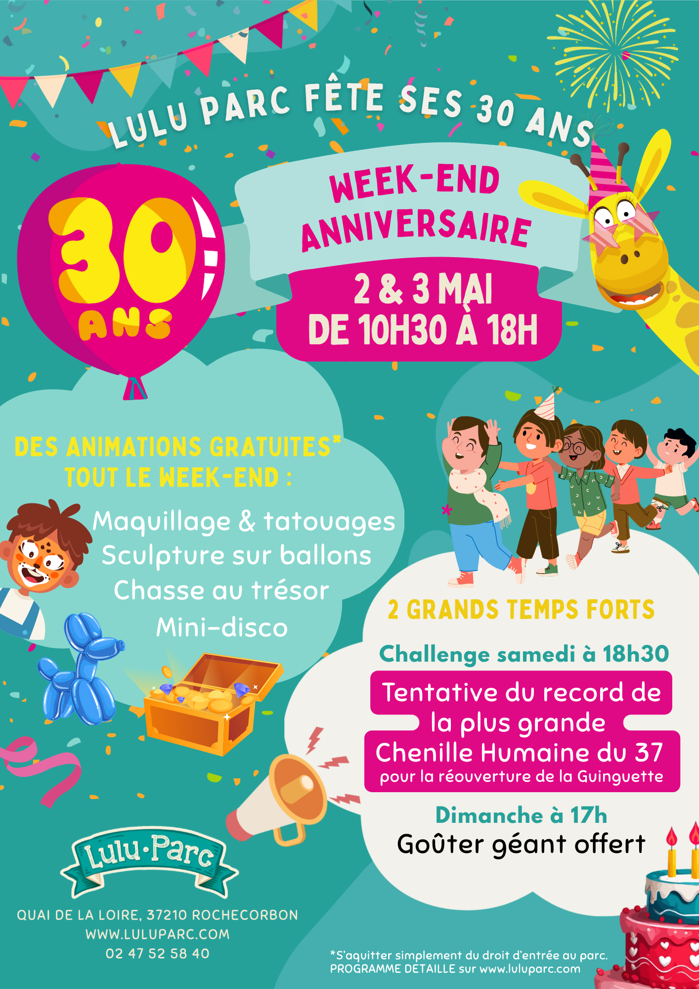 🎉 CETTE ANNÉE, LULU PARC FÊTE SES 30 ANS ! 🎉 | Le Prog