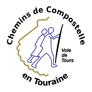 Logo des Chemins de Compostelle en Touraine
