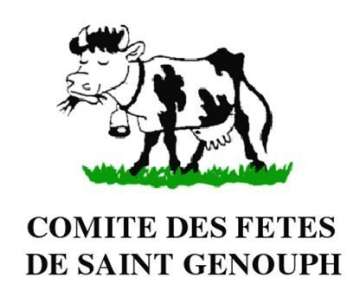 Logo du comité des fêtes de Saint Genouph (37)